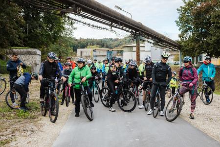 Otvoritev kolesarske CE-SˇT-SˇE-134